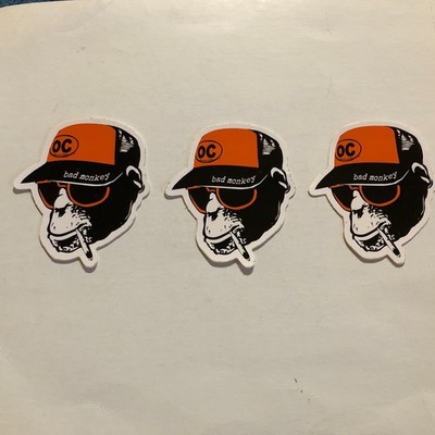 3-OC MARYLAND BAD MONKEY JOINT SMOKING 3 1/2  STICKERS SALE