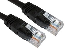 Image of CablesDirect ERT-605K networking cable Black 5 m Cat6 U/UTP