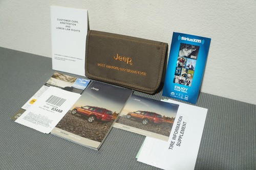 2016 JEEP PATRIOT OWNERS MANUAL WITH CASE LITERATURE FREE SHIPPING