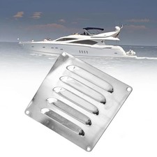 Square Boat Ventilation Grill Cover Protects Interior from Debris and