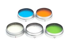 Leitz Leica E41 Filter Set for Summarit UV Blue Orange Yellow