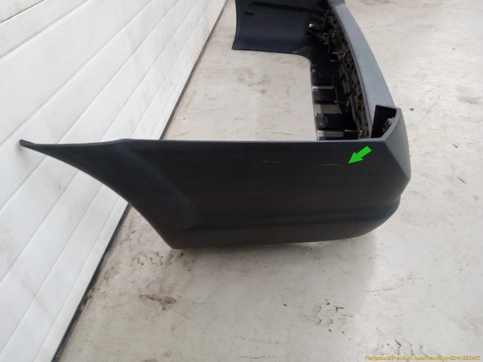 Volvo XC70 V70 Rear Bumper Cover Black Fits 2001 2002 2003 2004 2005 2006 2007 - Image 2 of 4