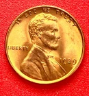1939-P Lincoln Wheat Cent Penny GEM RED BU From an Original Bank Roll