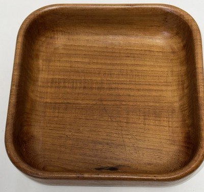 VTG ESA SIAM TEAK Square BOWL DENMARK Danish Mid Century MCM Dansk Era