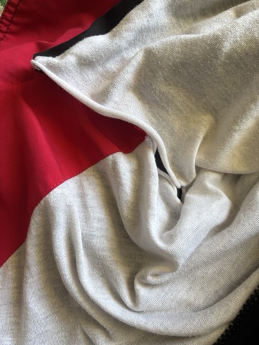 Vintage Bill Blass Jacket Mens Red, Black, Grey Windbreaker Full Zip SIZE XL - Picture 5 of 8