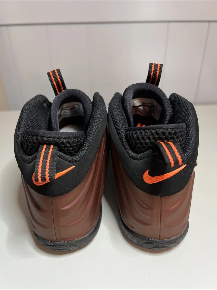 Talla 2.5Y (PS) - Nike Little Posite Pro Mid Hyper Crimson Foto 4 de 4