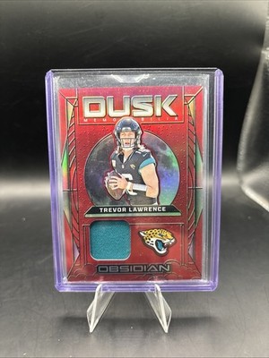 2024 Panini Obsidian - Magmatic Memorabilia Trevor Lawrence #MM-TLE Red /75 