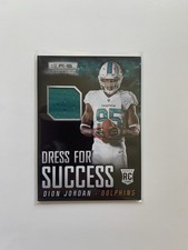 Dion Jordan 2013 Panini Rookie & Stars Dress for Success RC Jersey Relic No. 36