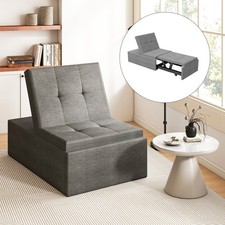 4-in-1 Multifunction Folding Sofa Bed Convertible Sleeper Chair Pull Out Zuwsmte