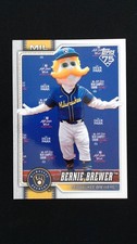 2026 Topps #MAS-BBR Bernie Brewer Mascots Relics
