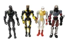 G.I. Joe Sigma 6 — 8" Figure Lot #2 — Loose Hasbro (4 Figures)