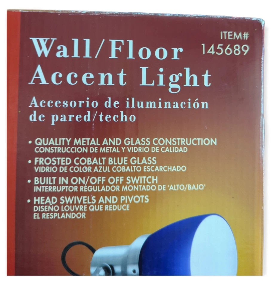 Portafolio Lámpara de Pared/Piso Acento Foco Lámpara de Pared Artículo # 145689 NUEVO Foto 2 de 3