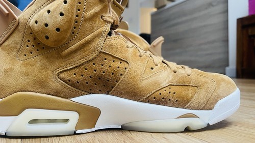 Nike Air Jordan 6 Retro Wheat UK Size 9 W/O Box - Picture 5 of 8