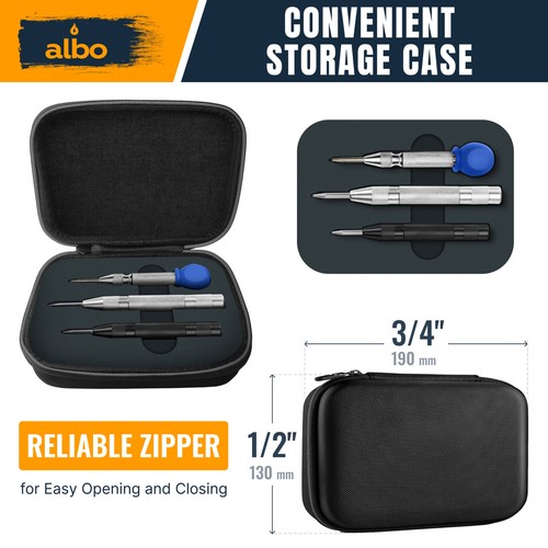 Herramienta de mano perforadora central automática de acero ALBO con carrera ajustable - Imagen 55 de 60