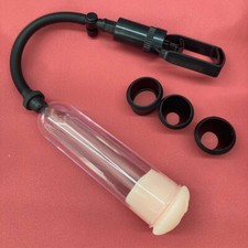 Bigger Penis Growth Power Vacuum MEN Enhancement Enlarger Pump Thick Sleeves USA