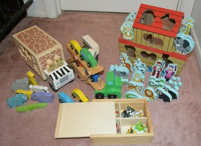 melissa and doug noah's ark shape sorter canada