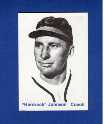HARDROCK JOHNSON, 1938 Chicago Cubs~National League Champions card | 1976 TCMA B