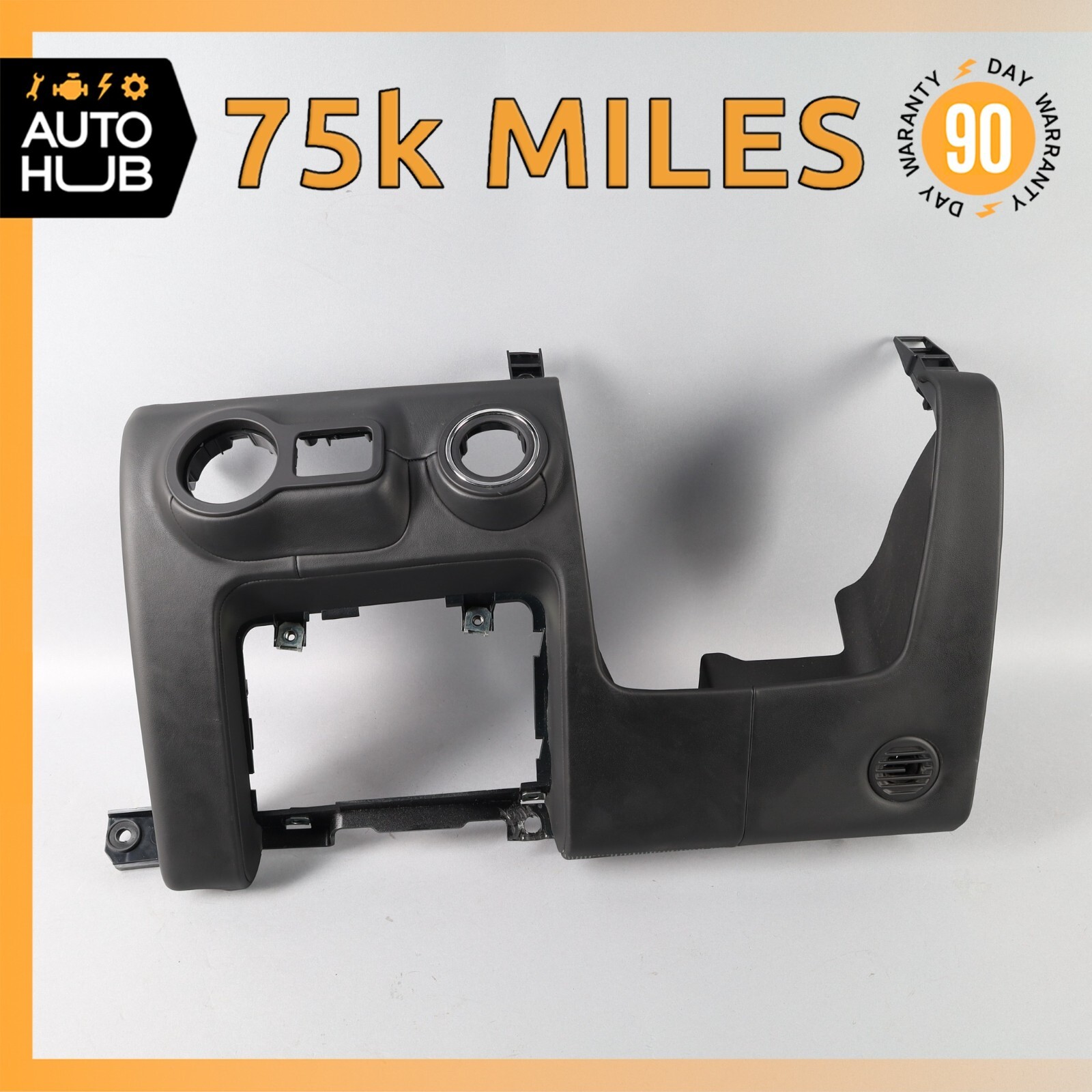 14-22 Maserati Ghibli M157 Dashboard Lower Driver Knee Cover Panel Black OEM 75k