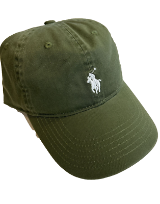 NEW POLO Ralph Lauren Men's Classic Sport Adjustable Hat/Cap-Army