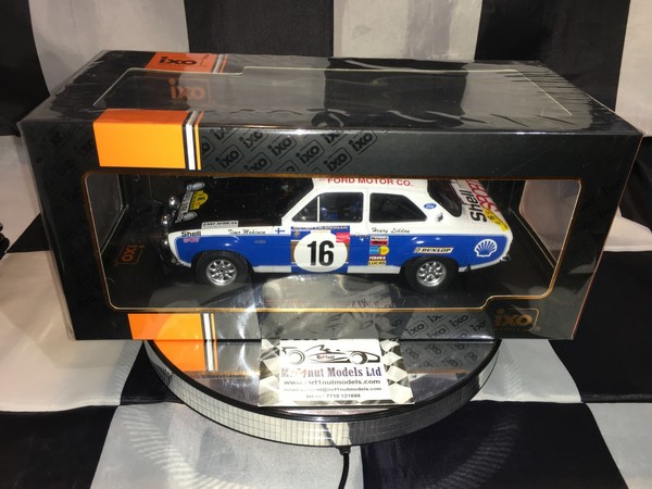 1:18 IXO18RMC075D Timo Makinen Ford Escort Mki Rs 1600 #16 Safari Rally 1973-image