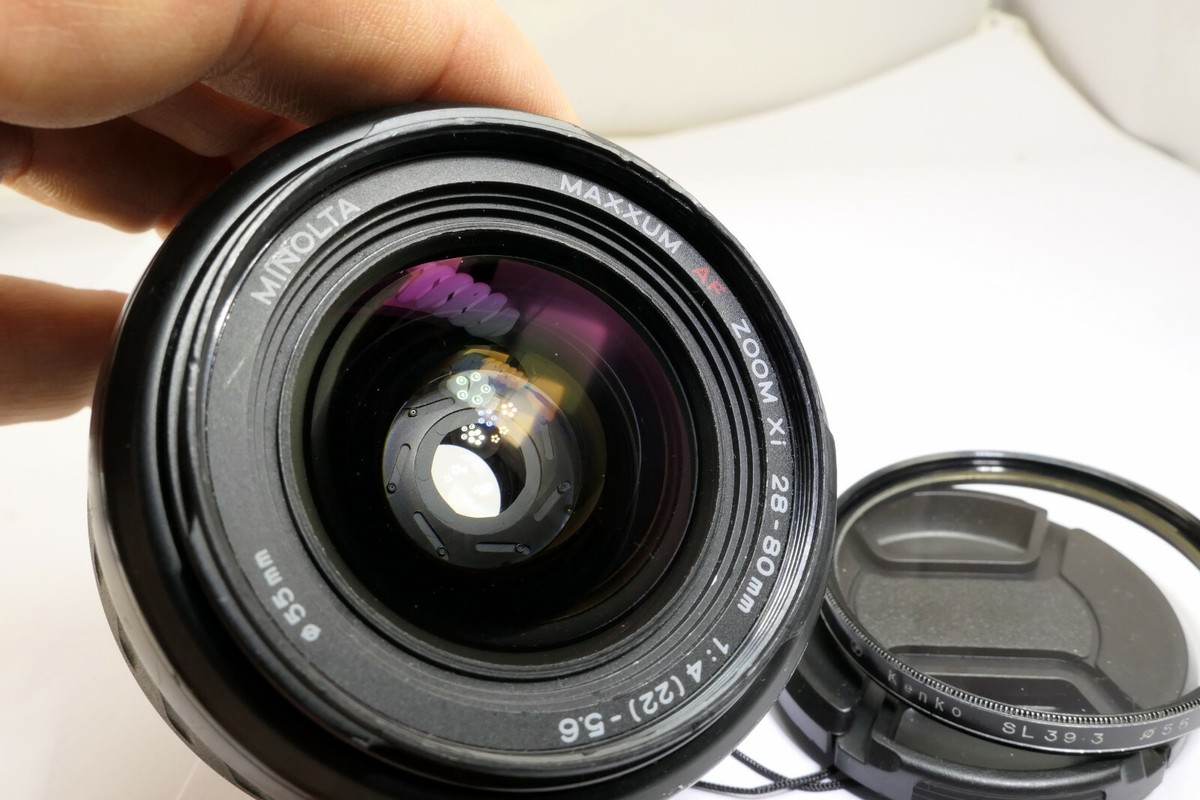 【完動品】 MINOLTA αSweet + AF 28-80mm F4-5.6 Fully functional] MINOLTA αSweet + AF 28-80mm F4-5.6 In good