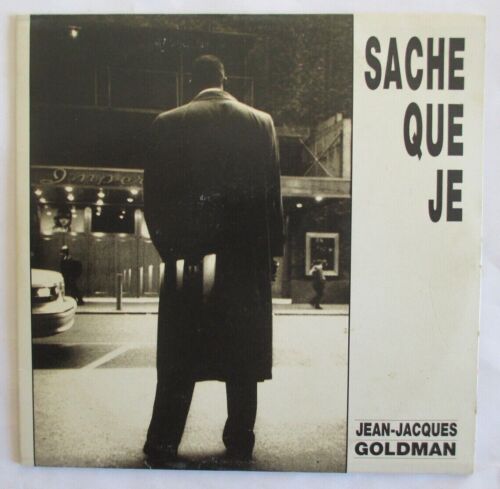 JEAN-JACQUES GOLDMAN - CD SINGLE "SACHE QUE JE" - Picture 1 of 2