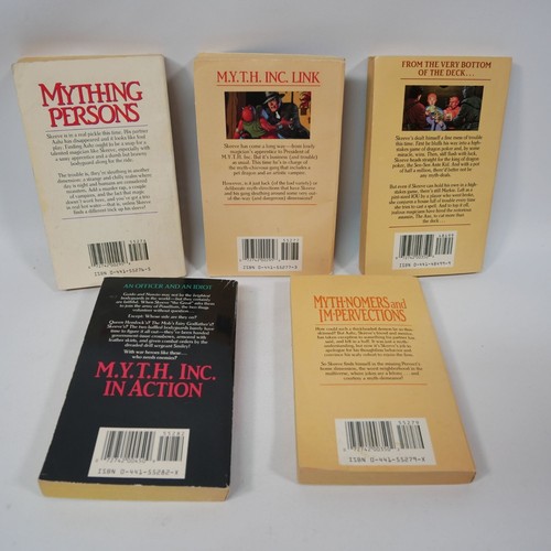 Robert Asprin Myth Adventures Book Lot Of 5 Paperback Fantasy Series - Picture 3 of 3