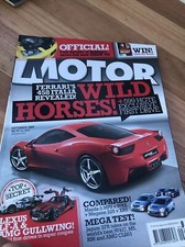 MOTOR Car magazine SEPT 2009 599 3 MPS WRX 225 XR5 XFR W427 M5 RS6 CLS63 LFA AMG