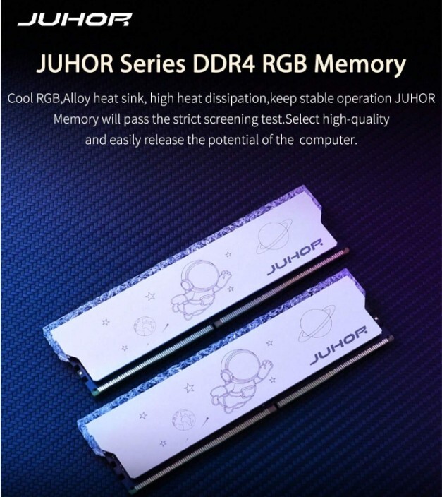 JUHOR Colorful Lighting DDR4 16GB RAM 3200MHz NEW | eBay