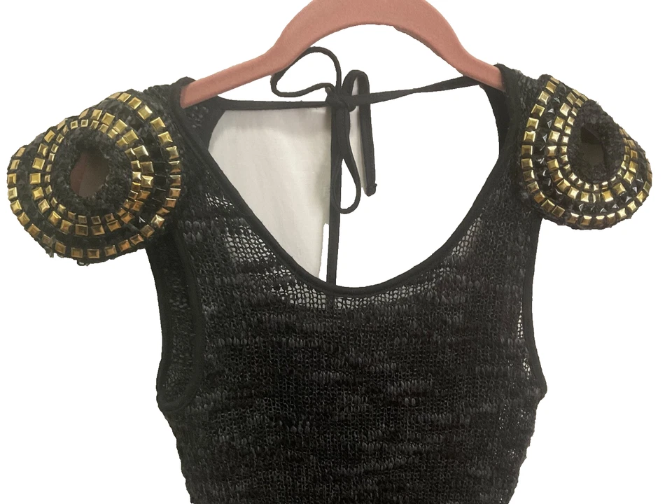 Vestido bonito de malha com calcinha de maçã... tamanho G - Imagem 3 de 4