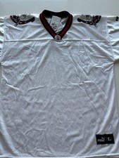 Vintage 90s Calgary Stampeders CFL Football PUMA Jersey Mens Size M WHITE NWT