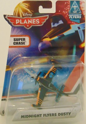 Disney Planes Super Chase Midnight Flyers Dusty NEW🌟LIMITED to