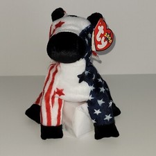 Ty Beanie Baby Lefty 2000 Donkey-DEMOCRAT PRISTINE CLEAN w/Mint Tags
