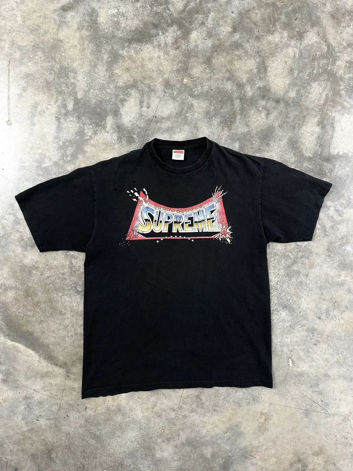 2009 Supreme x Pedro Bell logo Funk taille Grand