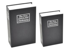 Kaseta na pieniądze sejf na książki metalowa kaseta sejf atrapa książka tajna kryjówka 