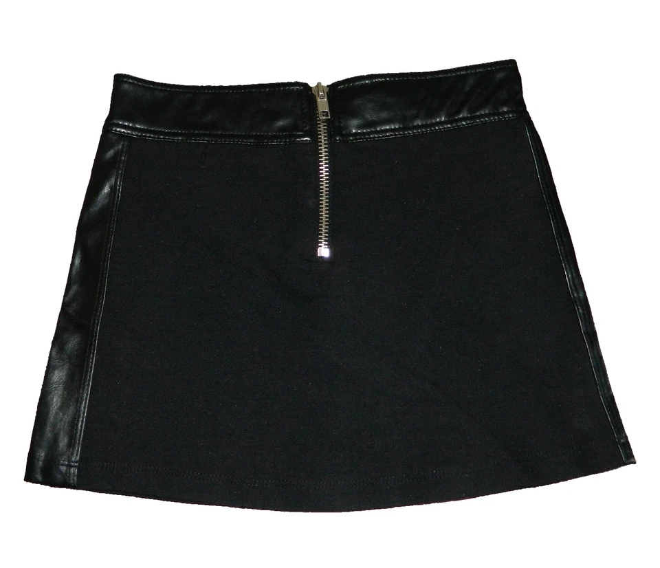 Baby Phat маленькая девочка смешанные медиа юбка из искусственной кожи с внутренний короткий размер 4T - Изображение 3 из 3