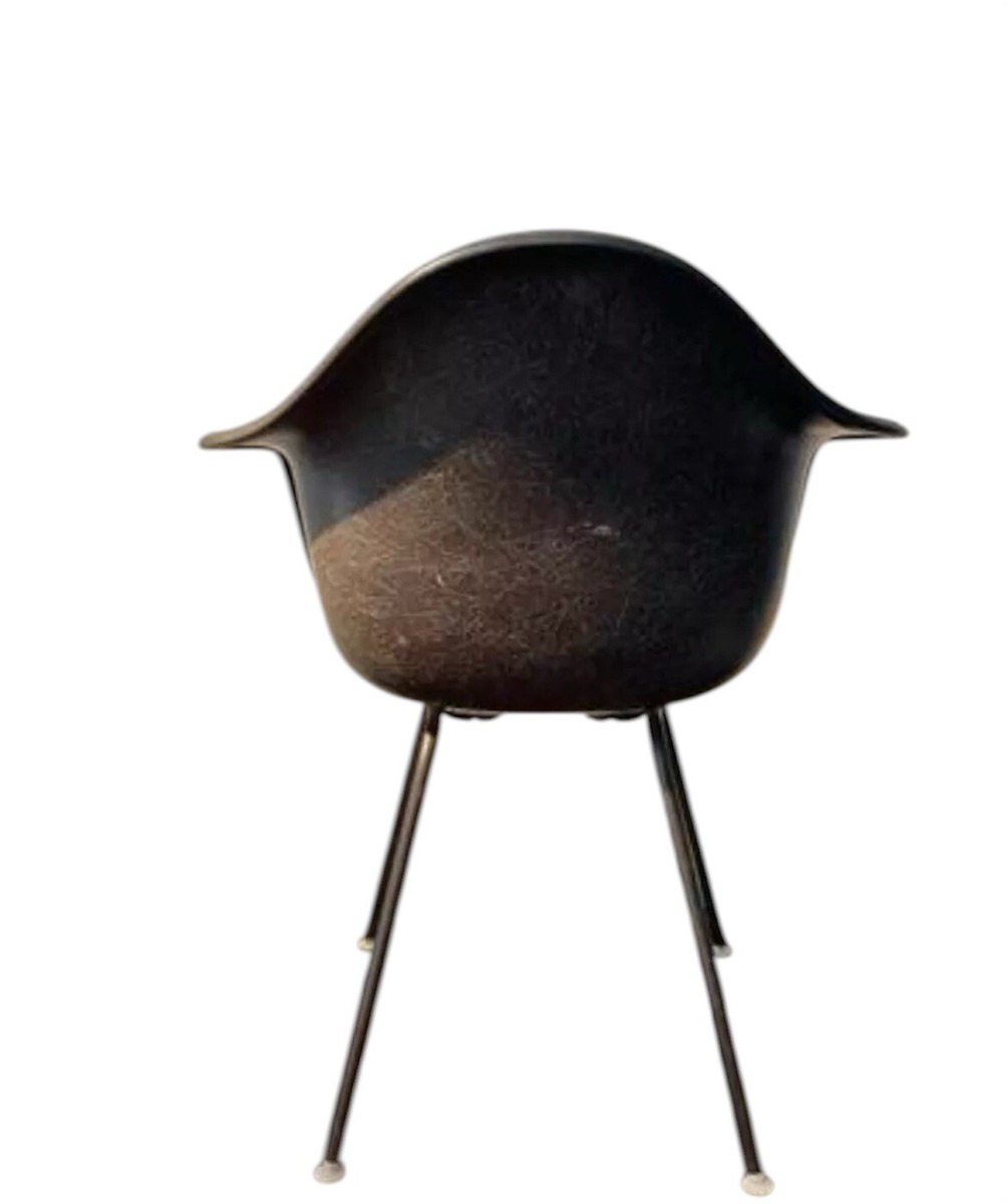 1970 Vintage Eames For Herman Miller Yellow Naugahyde