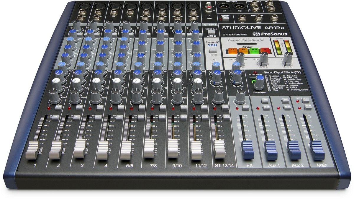 907* PreSonus 吹きこぼれ StudioLive 24.4.2 ミキサー