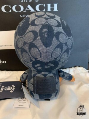 BAPE x Coach Baby Milo Plush Doll - Exclusive Collaboration