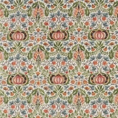 WILLIAM MORRIS CURTAIN FABRIC DESIGN  Little Chintz 3 METRES OLIVE/OCHRE