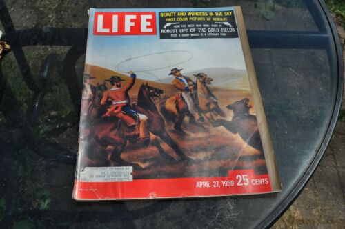 Revista Life 27 de abril de 1959 - fiebre del oro - Imagen 1 de 3