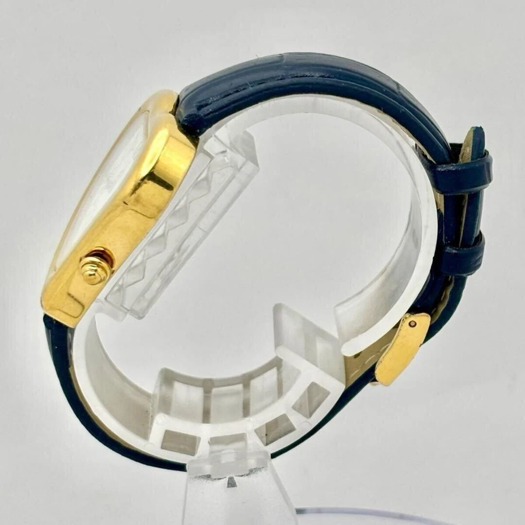 SAINT LAURENT (YSL) Orologio Yves Saint Laurent Cuore Donna Quarzo Oro Cintura NAVY dal Giappone Lavoro