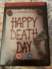 Happy Death Day - 2017- DVD - includes deleted scenes and alternate ending!