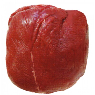 (31,49  /kg) Hirschbraten aus der Keule. Wildfleisch, Hirsch