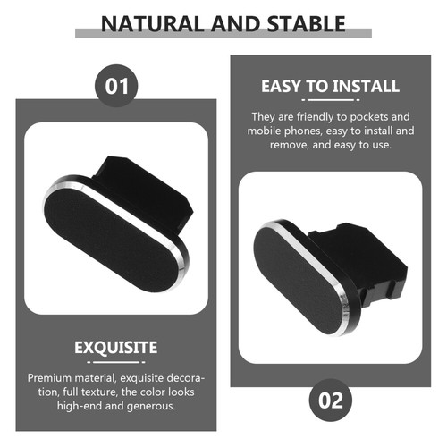 Phone Charging Port Cover Anti Dust Caps Phone Dust Cover Plug Phone - 第 11/12 張圖片