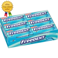 Chewing Gum - WRIGLEY'S Spearmint Flavored, 12 Pack Bulk Gum, 15 Sticks per Pack