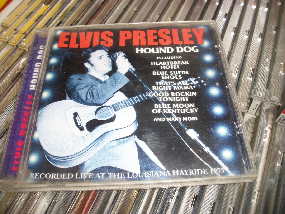 ELVIS PRESLEY- HOUND DOG- LIVE CD ALBUM | eBay UK