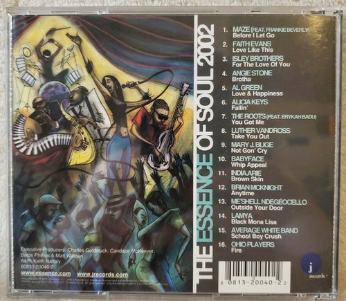 Essence of Soul 2002 by Various Artists (CD, Jul-2002, J Records) - Imagen 2 de 3