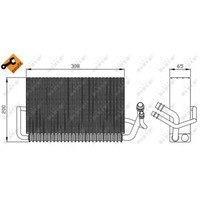 NRF 36121 Verdampfer Klimaanlage Klimaanlagenverdampfer Klimaverdampfer