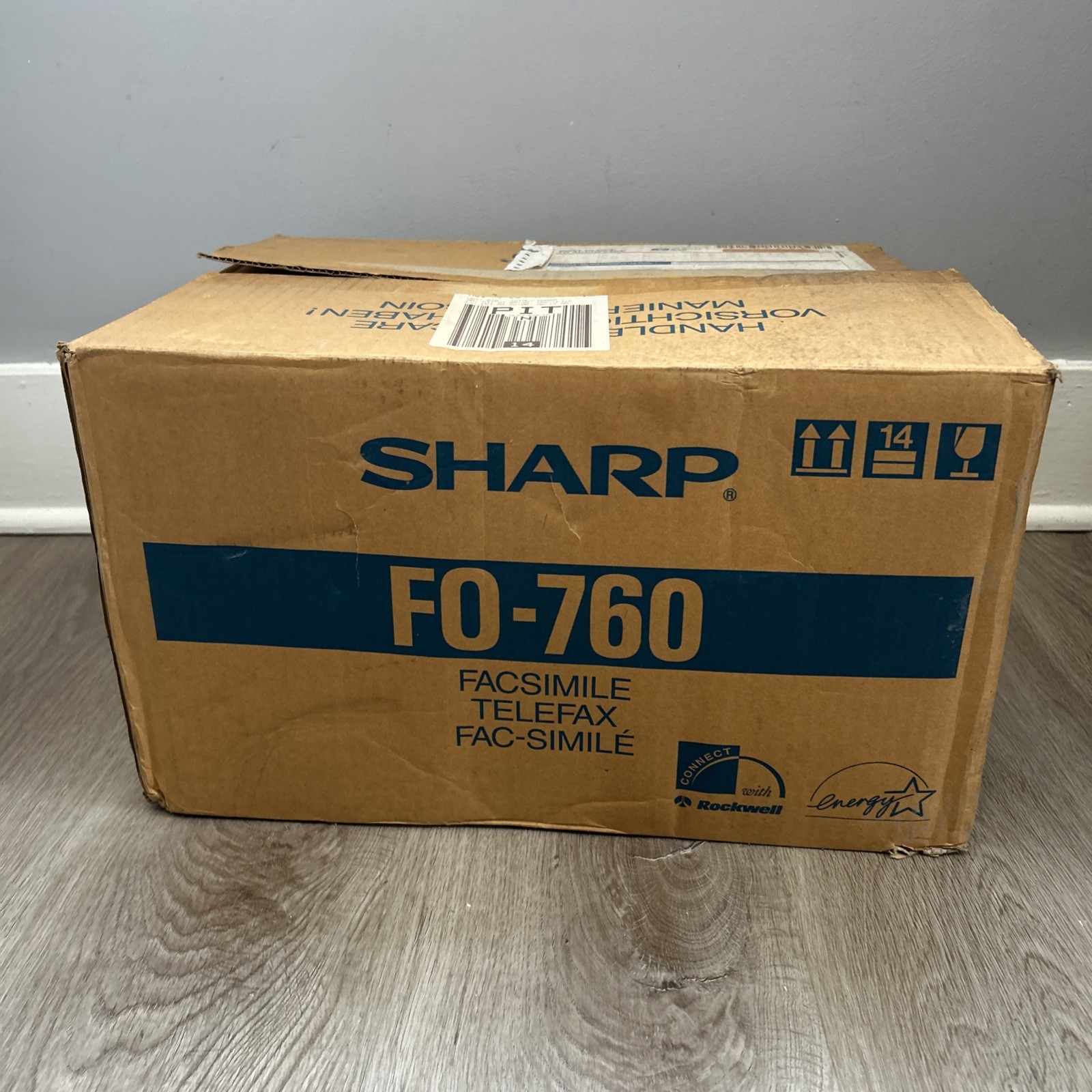 Sharp FO-760 Fax Machine Phone Copier Plain Paper Facsimile Tele-Fax NEW